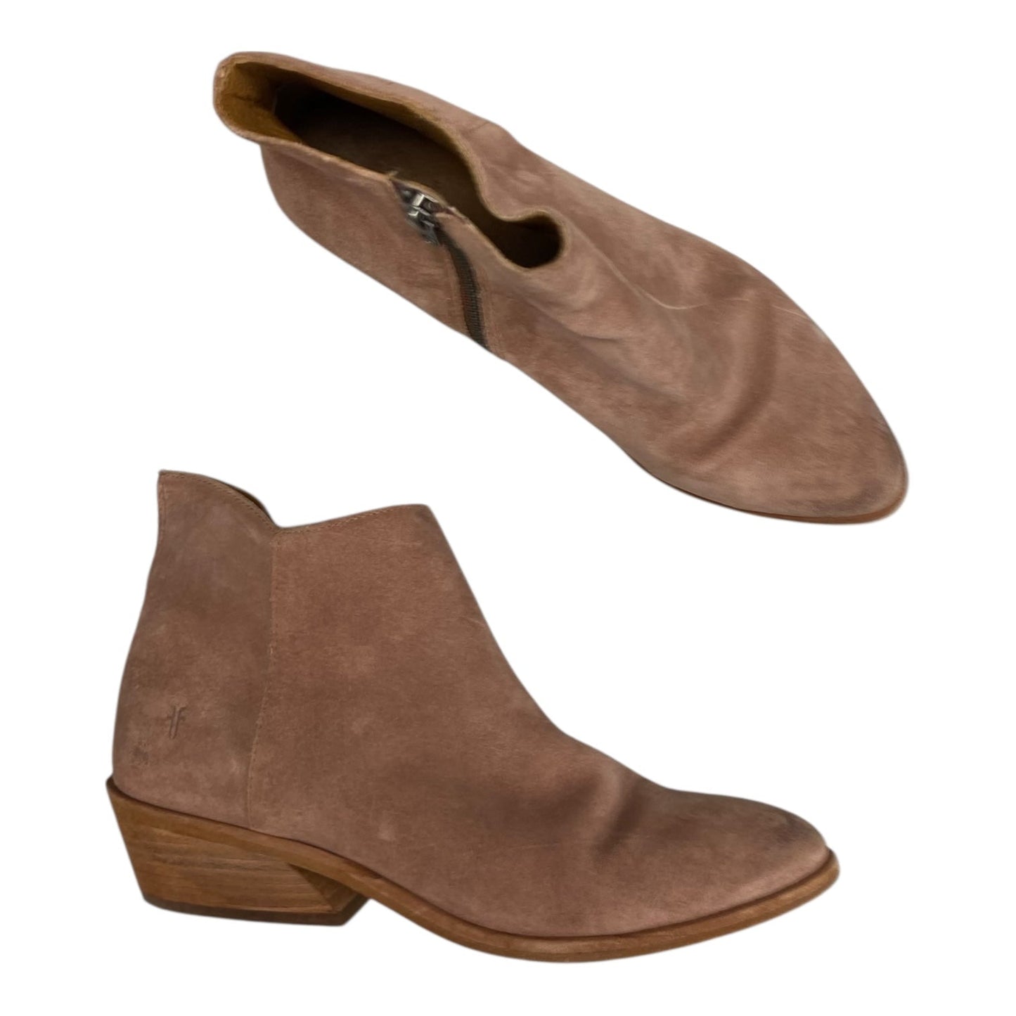 Boots Designer By Frye In Pink, Size:7