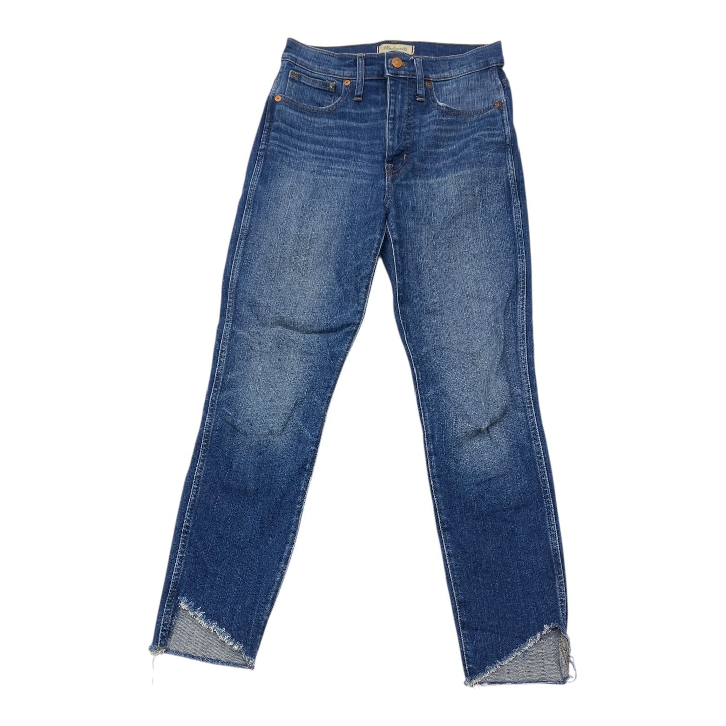 Jeans Skinny By Madewell In Blue Denim, Size:4