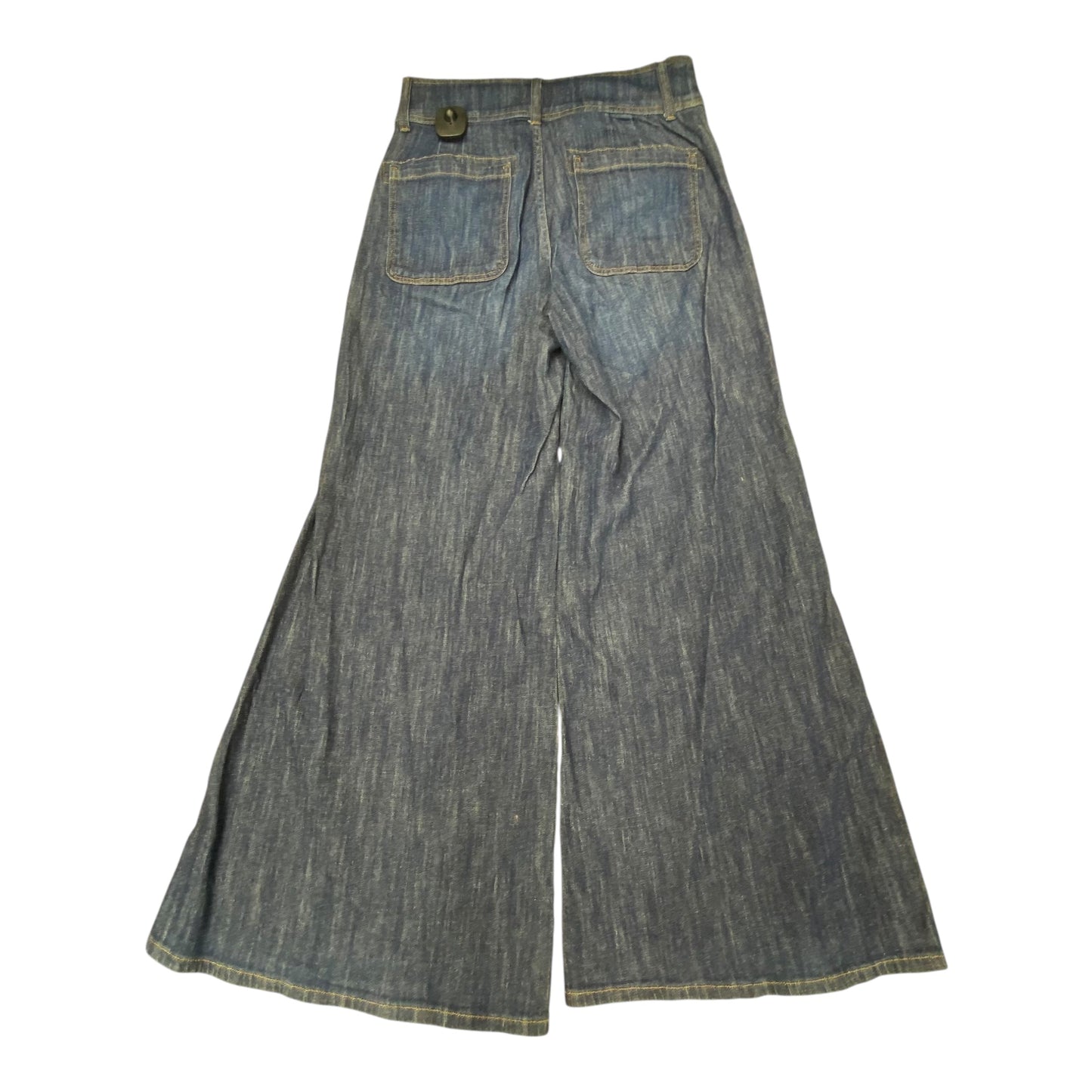 Jeans Wide Leg By Pilcro In Blue Denim, Size:10