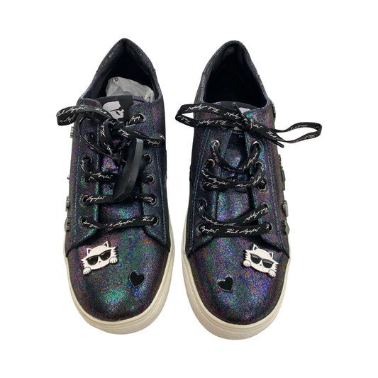 Shoes Designer By Karl Lagerfeld In Multi, Size:9.5