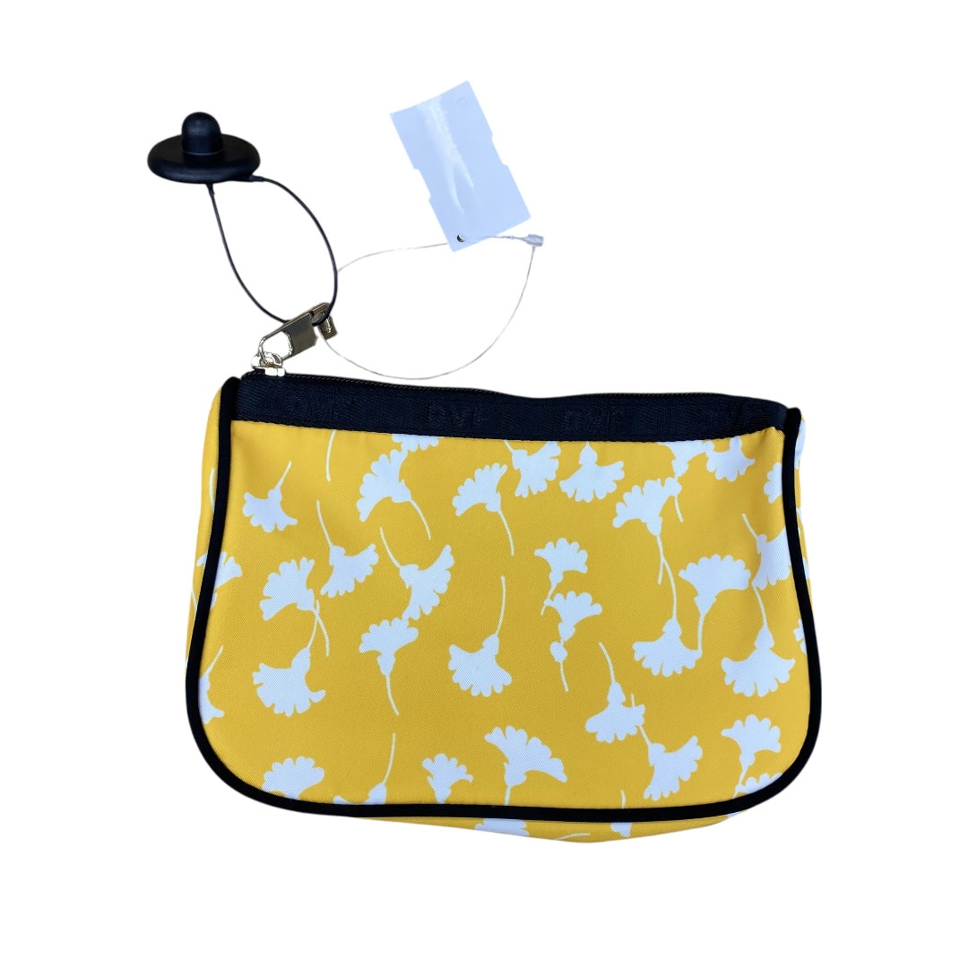 Makeup Bag By Target-Designer In White & Yellow, Size:Medium