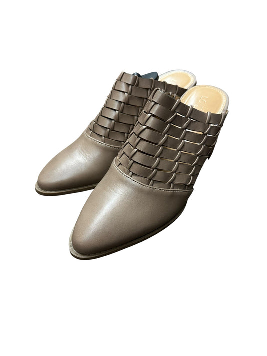 Shoes Heels Block By Lc Lauren Conrad In Taupe, Size:8.5