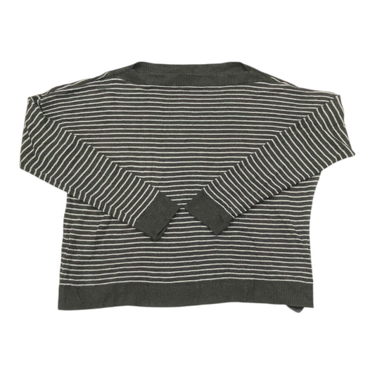 Sweater Designer By Eileen Fisher In Striped Pattern, Size:L