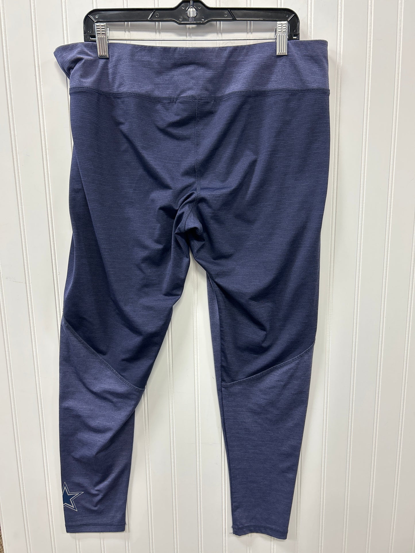 Athletic Leggings By Clothes Mentor In Blue, Size:Xl