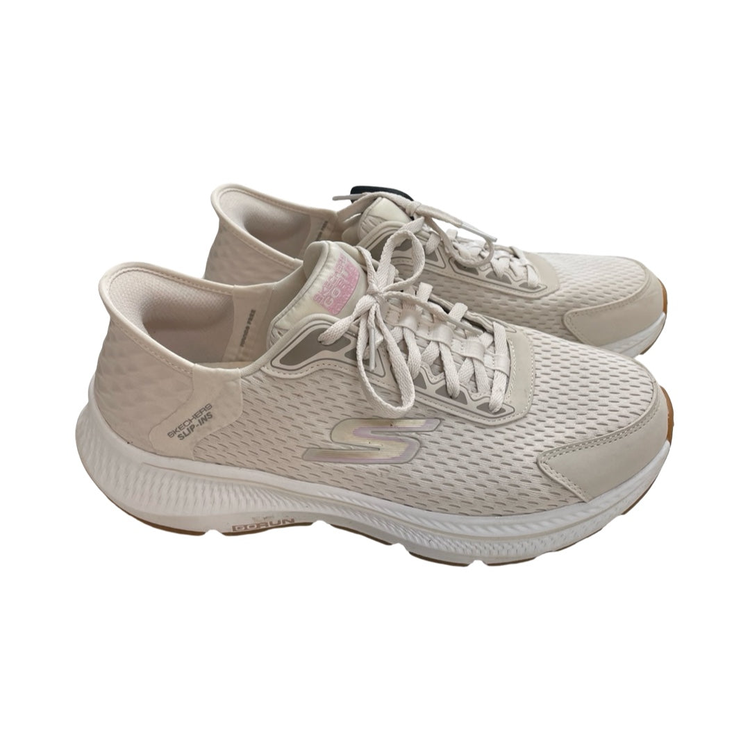 Shoes Athletic By Skechers In Cream, Size:10