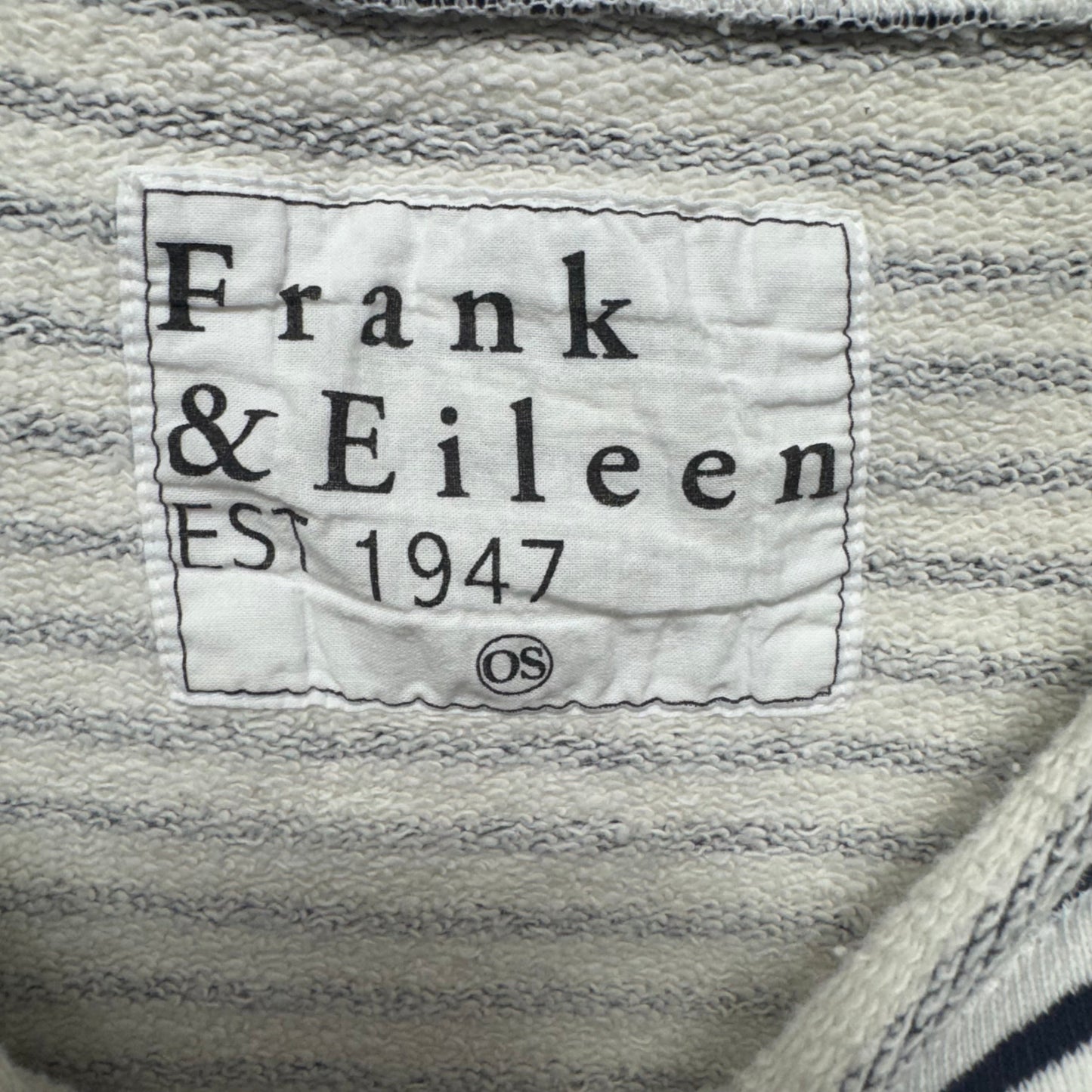 Raw Hem Top Sleeveless By Frank And Eileen In Striped Pattern, Size: Osfm