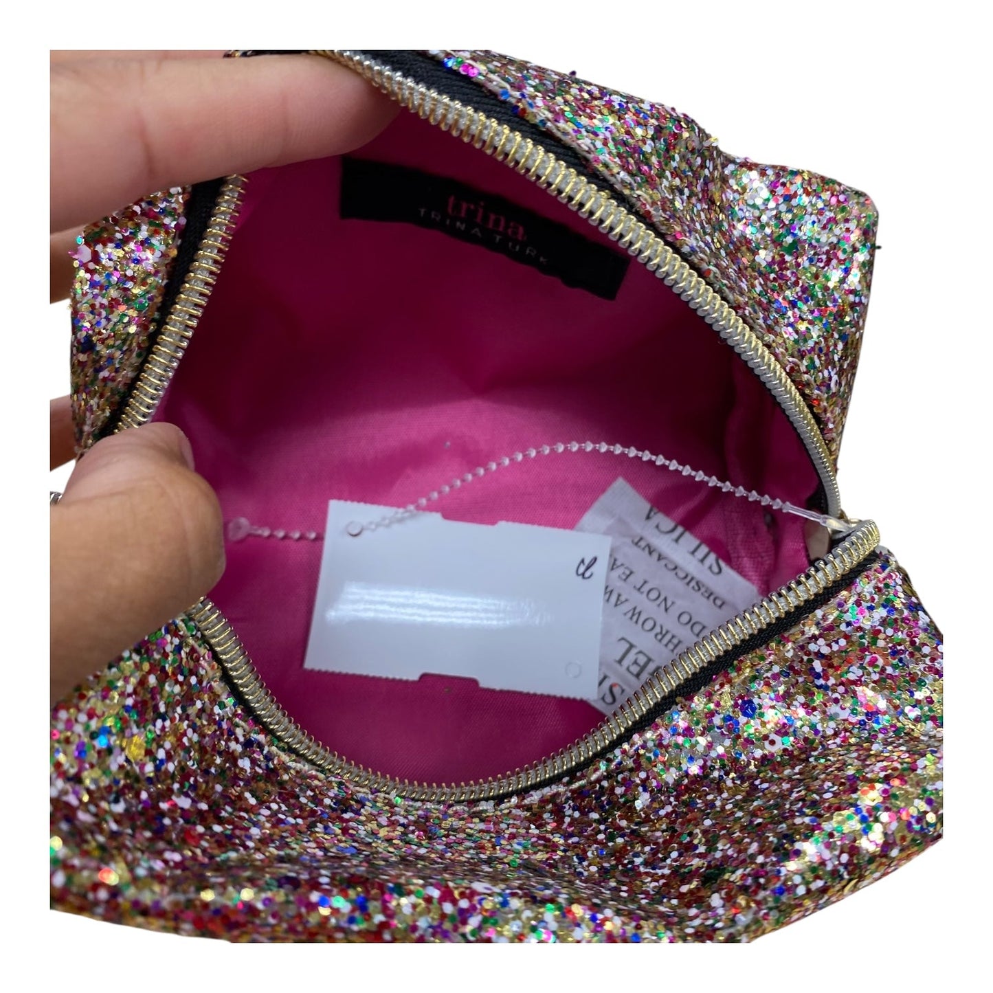 Makeup Bag By Trina By Trina Turk In Multi, Size:Small