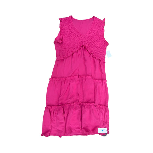 Dress Casual Midi By Beachsissi In Pink, Size:Xl