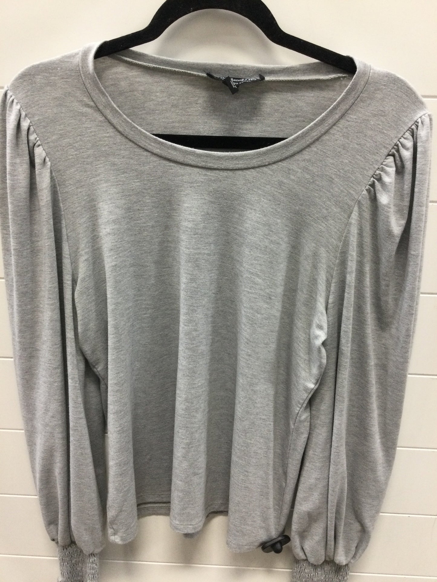 Top Ls By Cmc In Grey, Size:M
