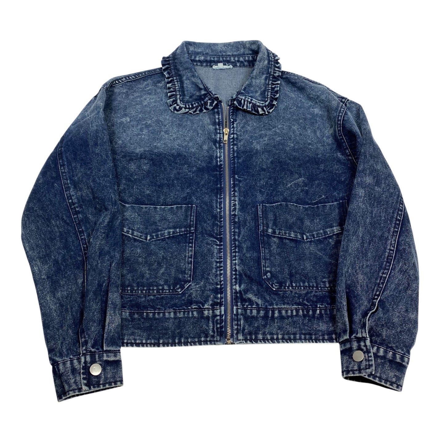 Jacket Denim By Jodifl In Blue Denim, Size:S