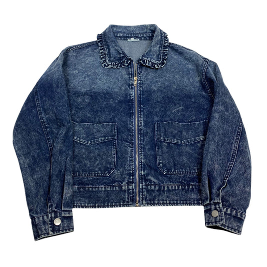 Jacket Denim By Jodifl In Blue Denim, Size:S