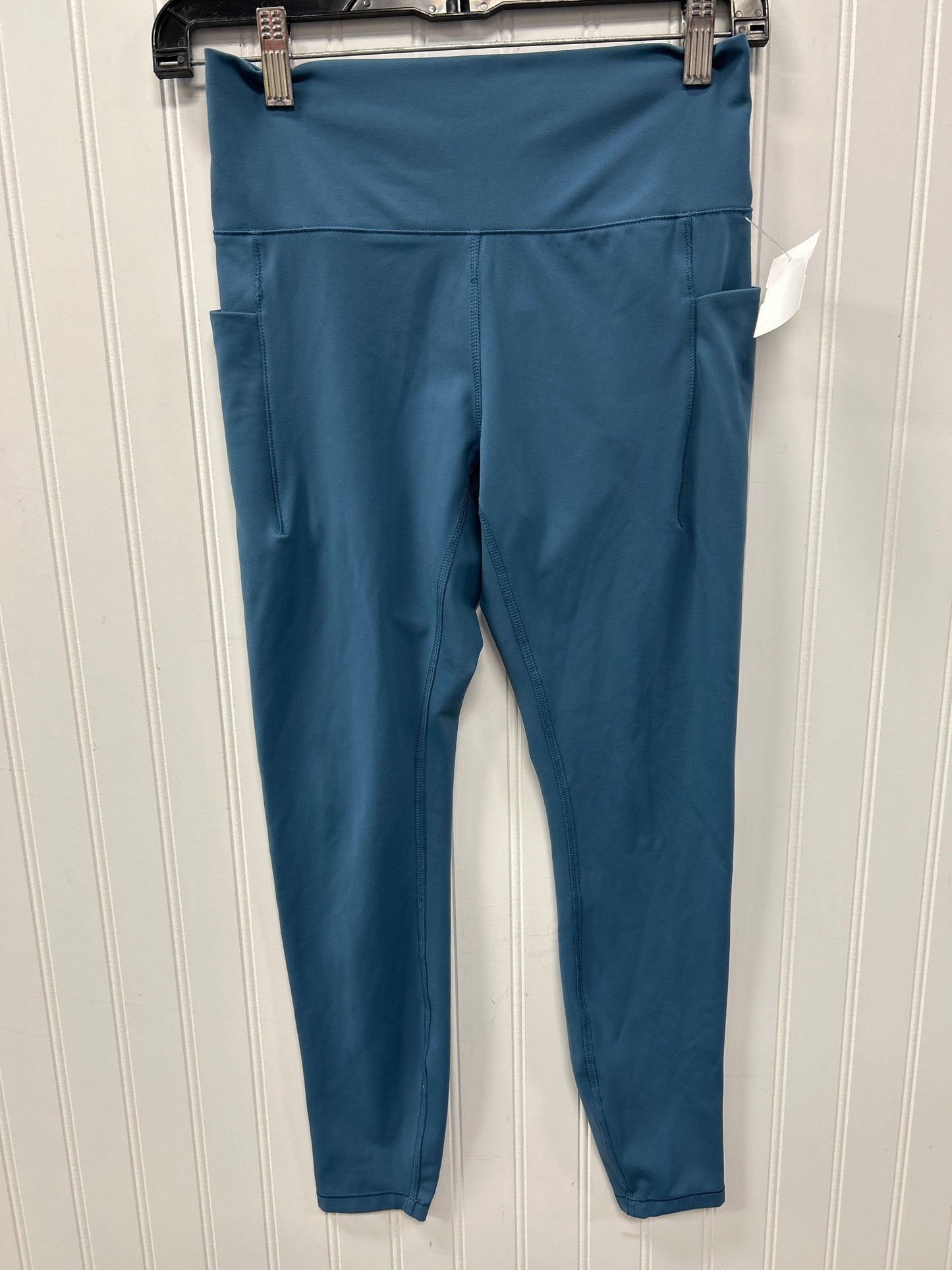 Athletic Leggings By Spyder In Blue, Size:S