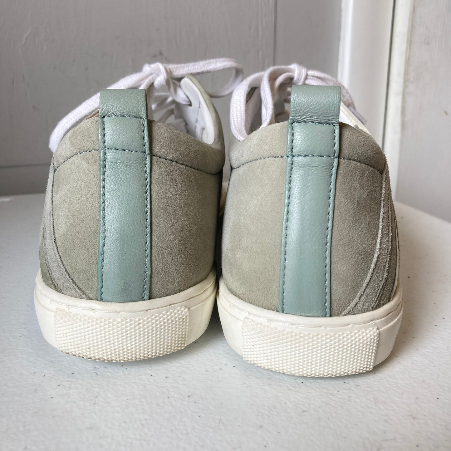 Shoes Sneakers By Seychelles In Green & White, Size:9.5