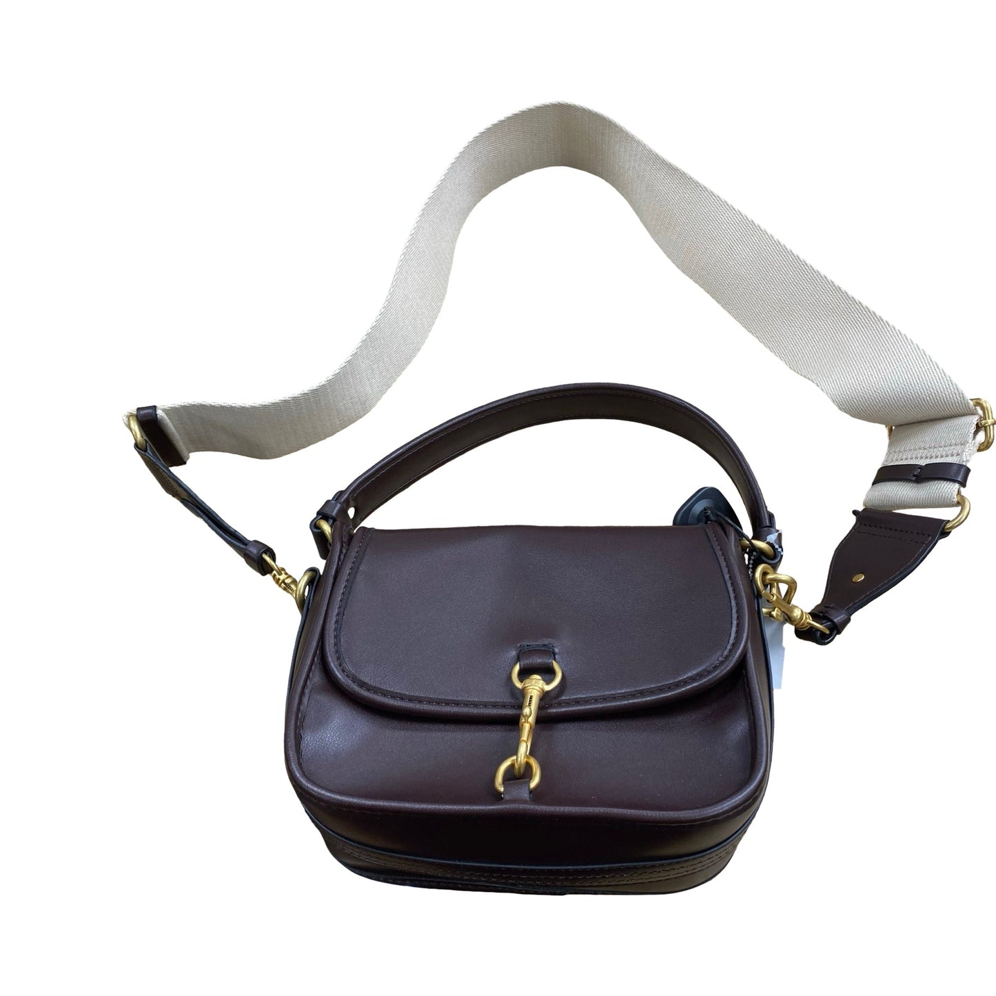 Handbag By Zara In Brown, Size:Small