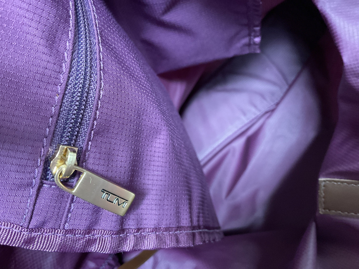 Tote Designer By Tumi In Purple, Size:Medium