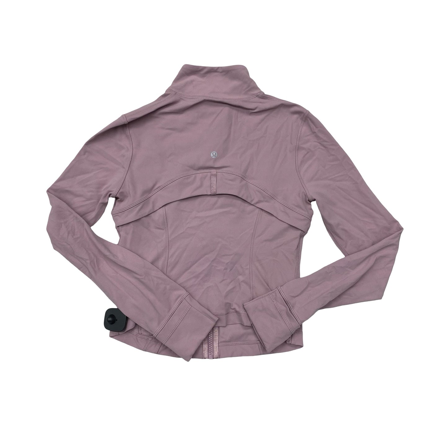 Athletic Jacket By Lululemon In Pink, Size:8