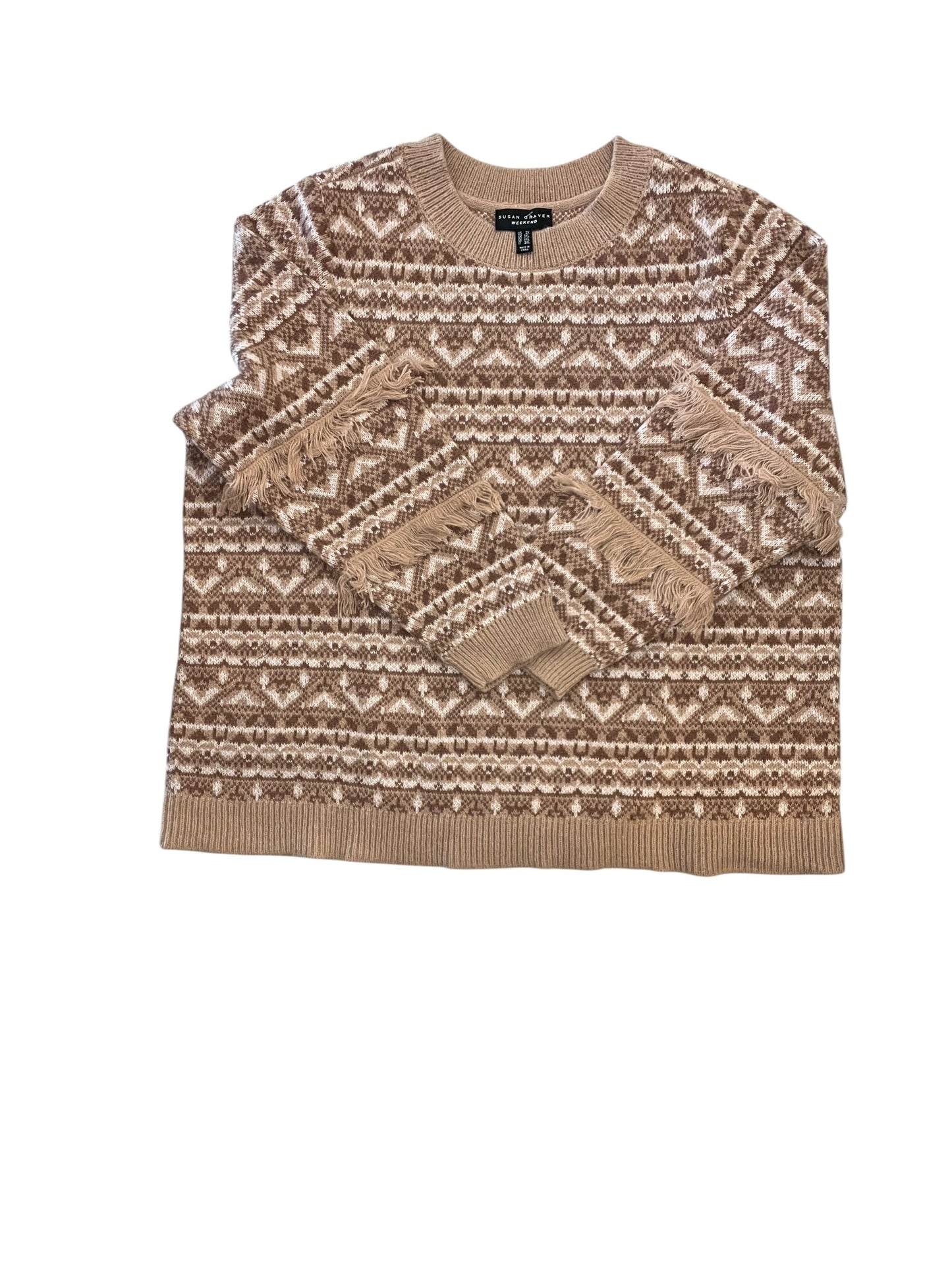 Sweater By Susan Graver In Brown, Size:2X