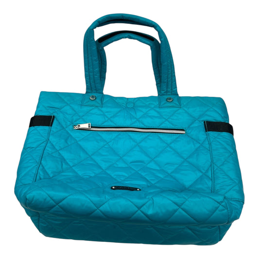 Tote By Calvin Klein In Blue, Size:Medium