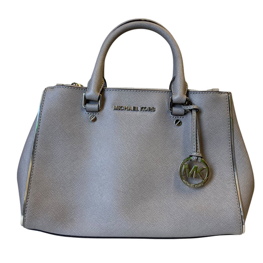 Handbag Designer By Michael Kors In Grey, Size:Medium