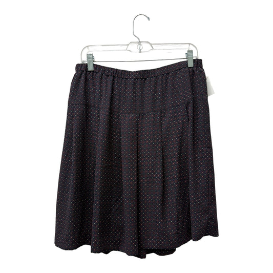 Skirt Midi By Loft In Blue & Red, Size:M