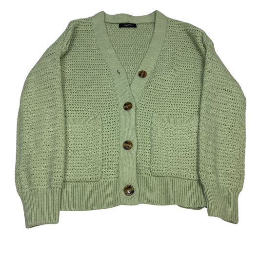 Sweater Cardigan By Dokotoo In Green, Size:S
