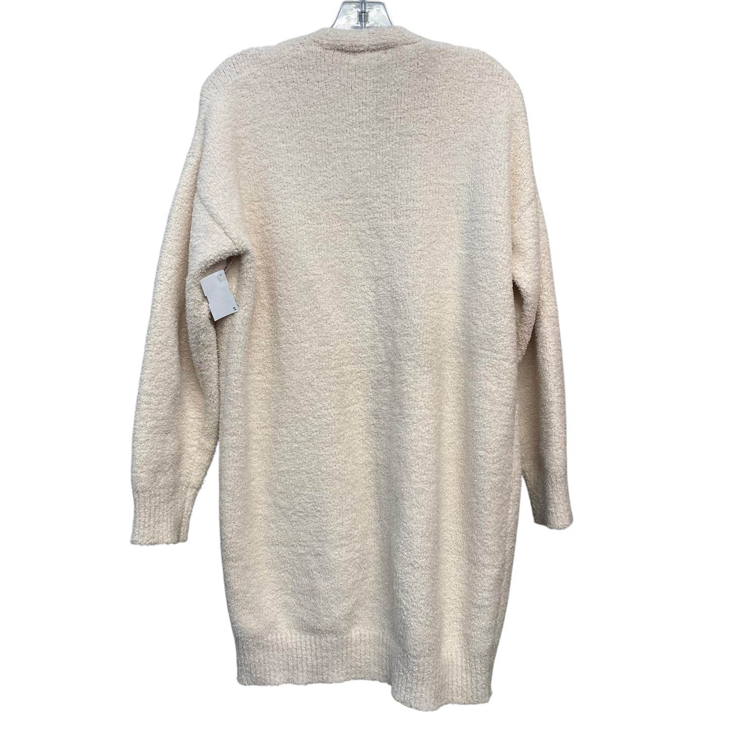 Sweater Cardigan By Entro In Ivory, Size:S