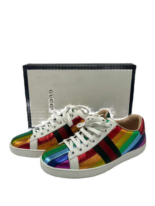 Gucci Designer Luxury Trainers  Size: 7 (37)
