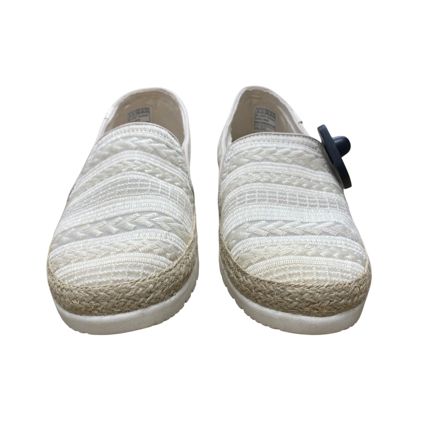 Shoes Flats By Bobs In White, Size:9