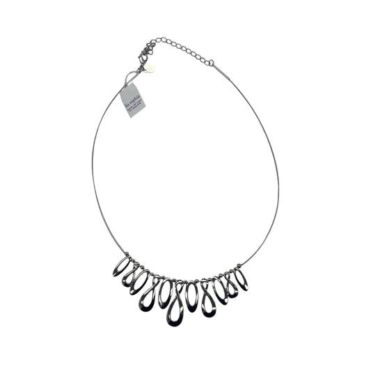 Necklace Lariat & Y-Drop By Lia Sophia In Silver