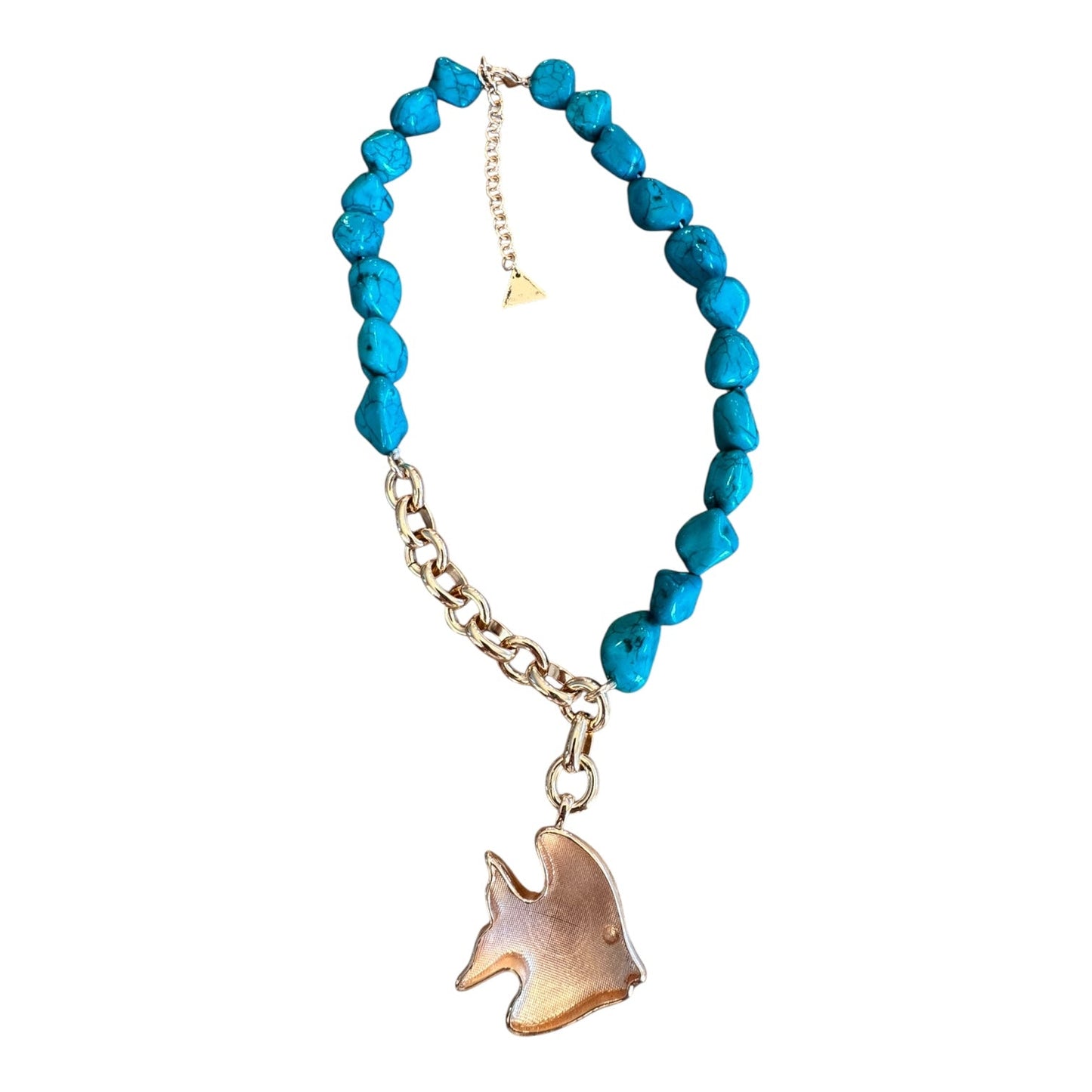 Necklace Charm By serefina In Green