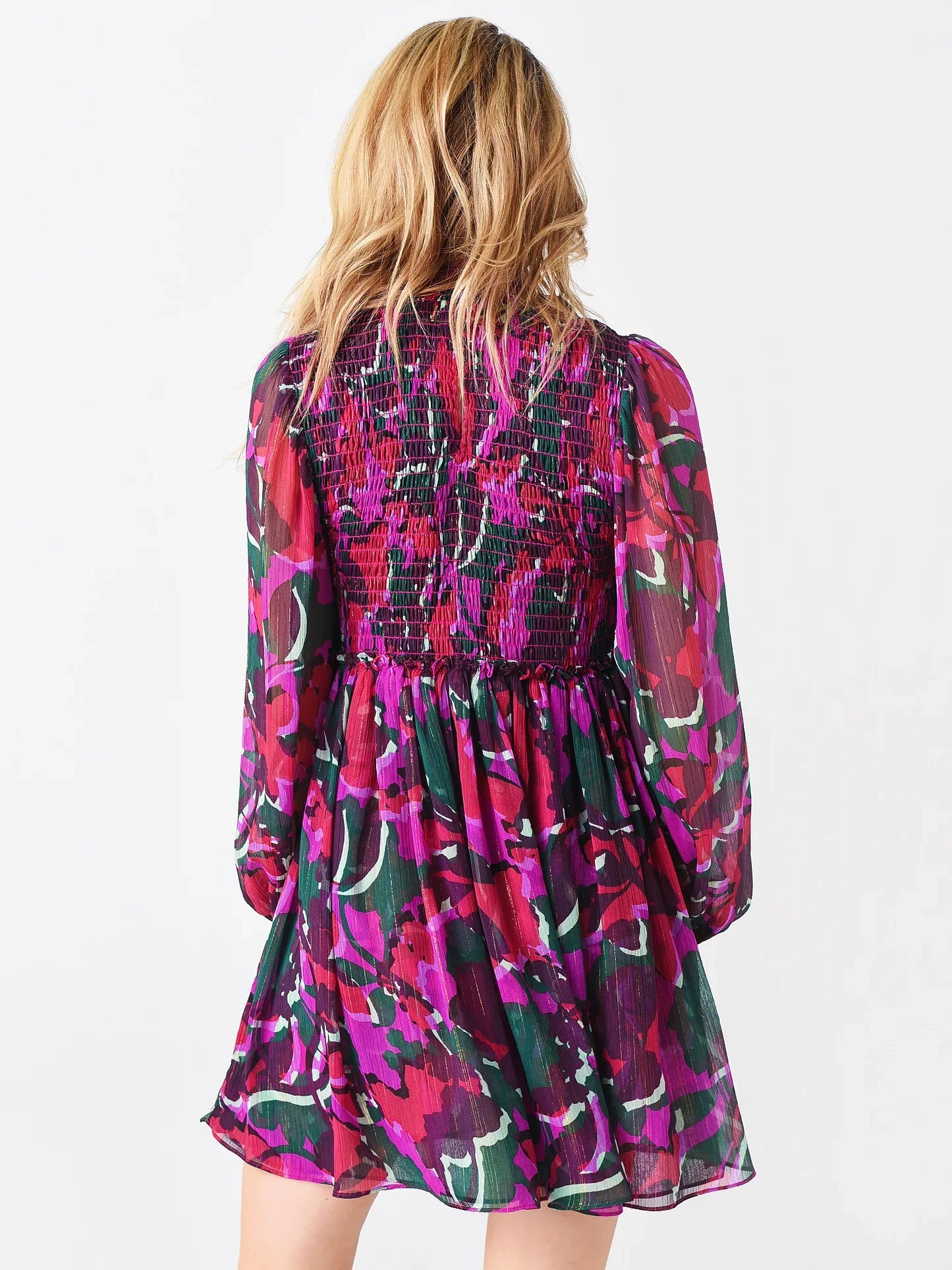 Dress Designer By Misa In Floral Print, Size: Xl