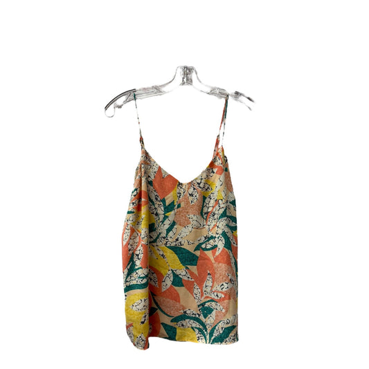 Top Sleeveless By Nine West In Orange, Size:L