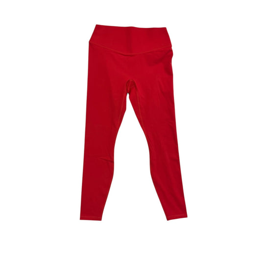 Athletic Leggings By Fabletics In Red, Size:M