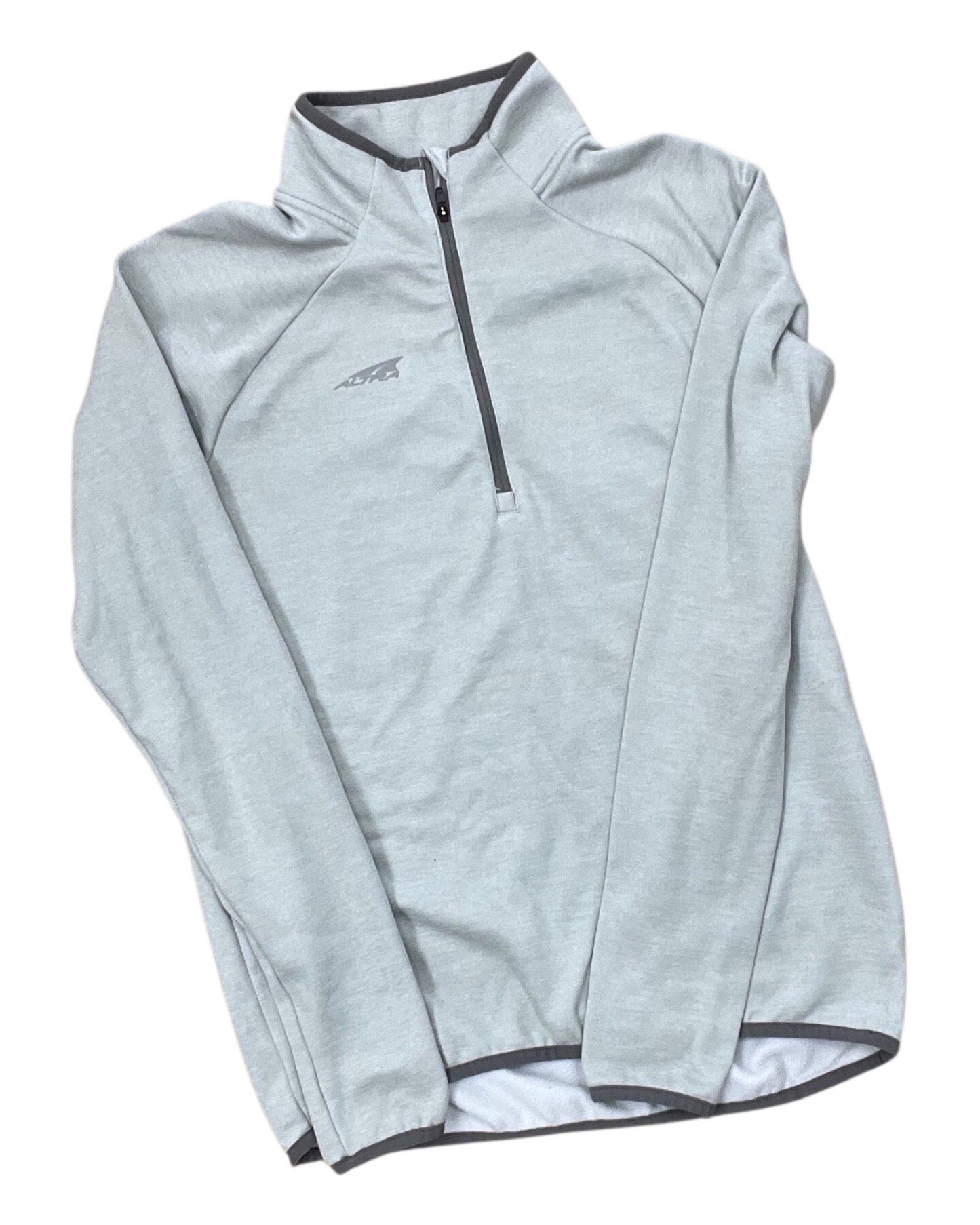 Sweatshirt Crewneck By Clothes Mentor In Grey, Size:S