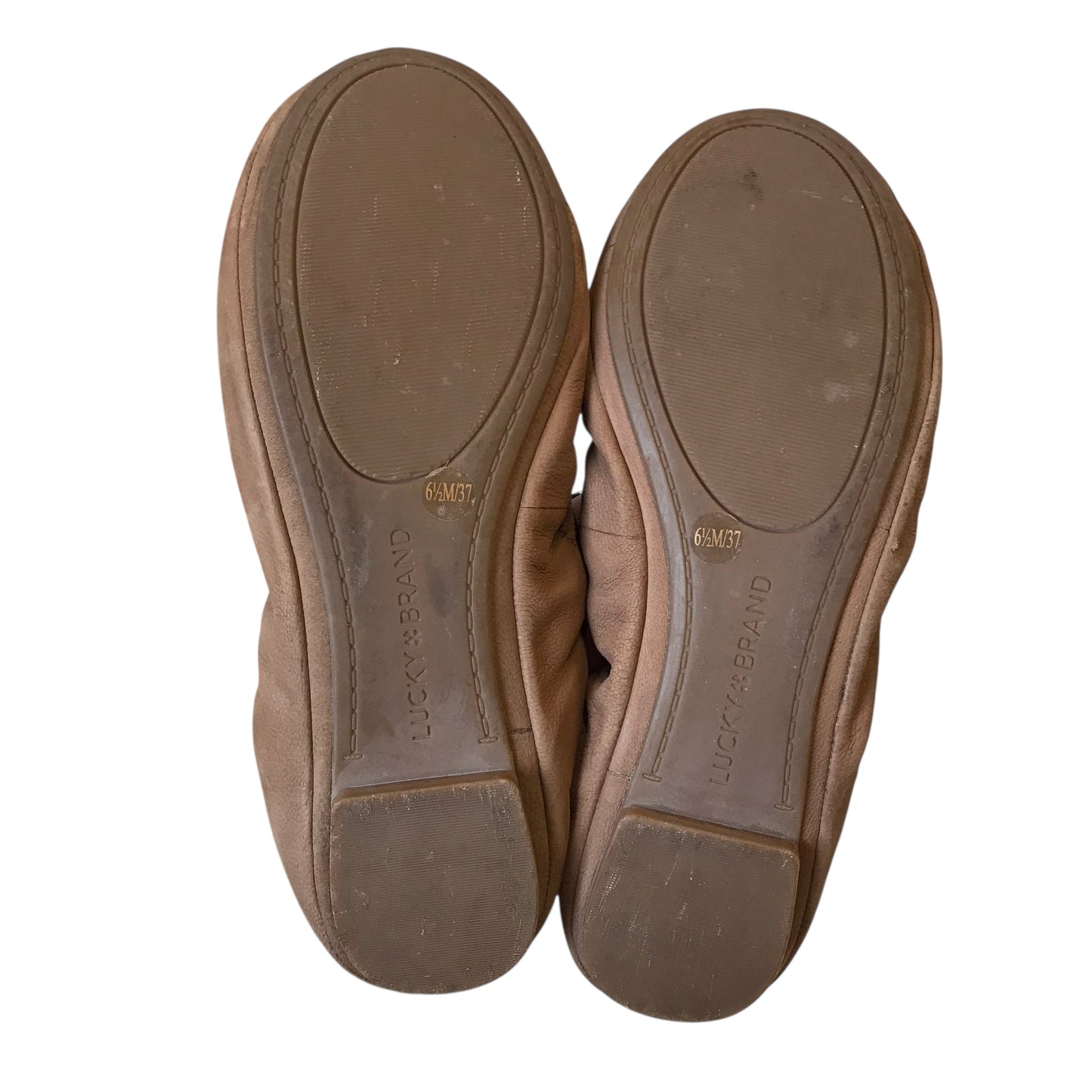 Shoes Flats By Lucky Brand In Tan, Size:6.5