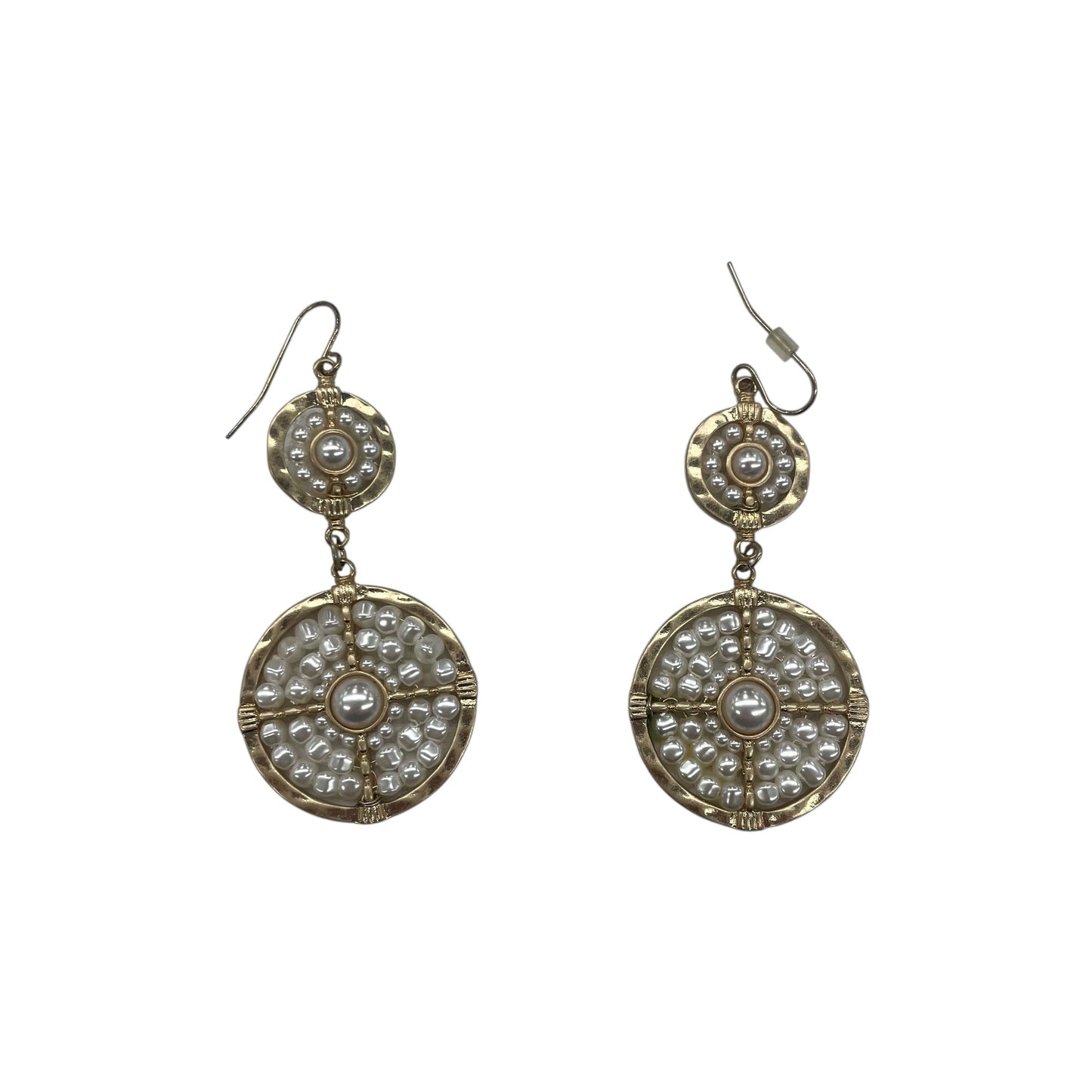Earrings Dangle/Drop By Clothes Mentor In Cream