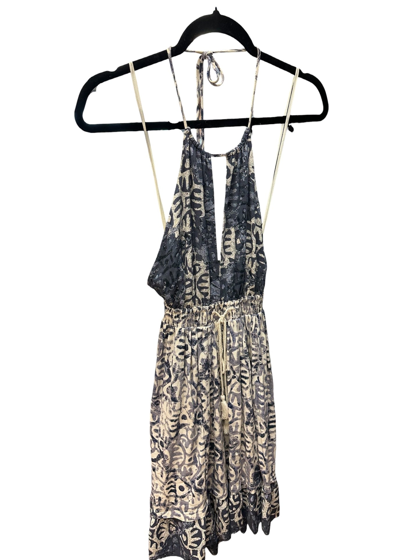 Dress Casual Short By Free People In Blue & White, Size:Xs