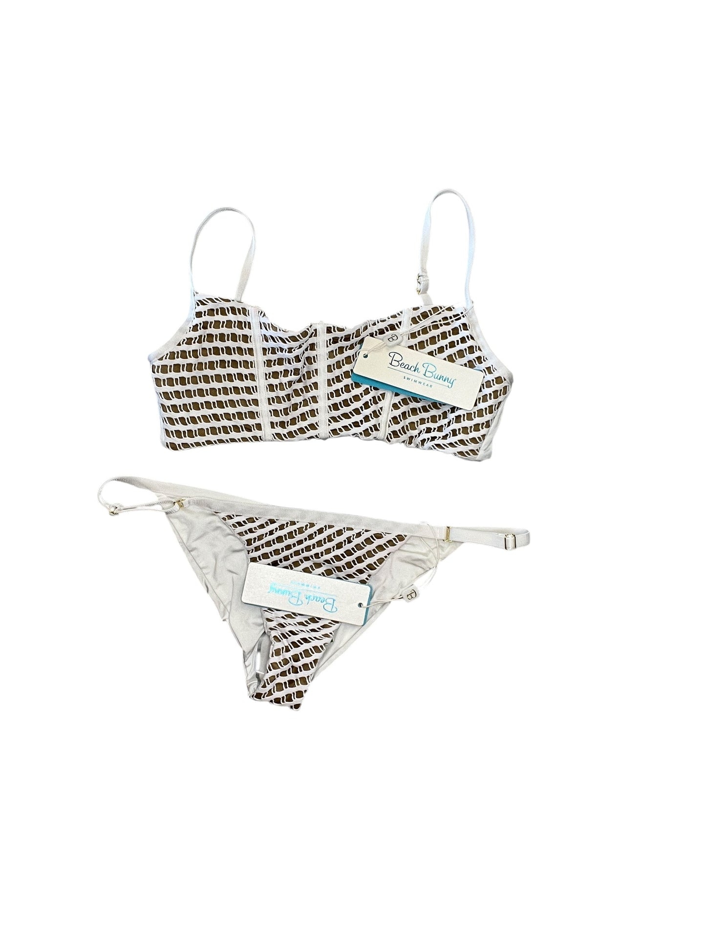 Swimsuit Bottom By Cma In White, Size:Xl