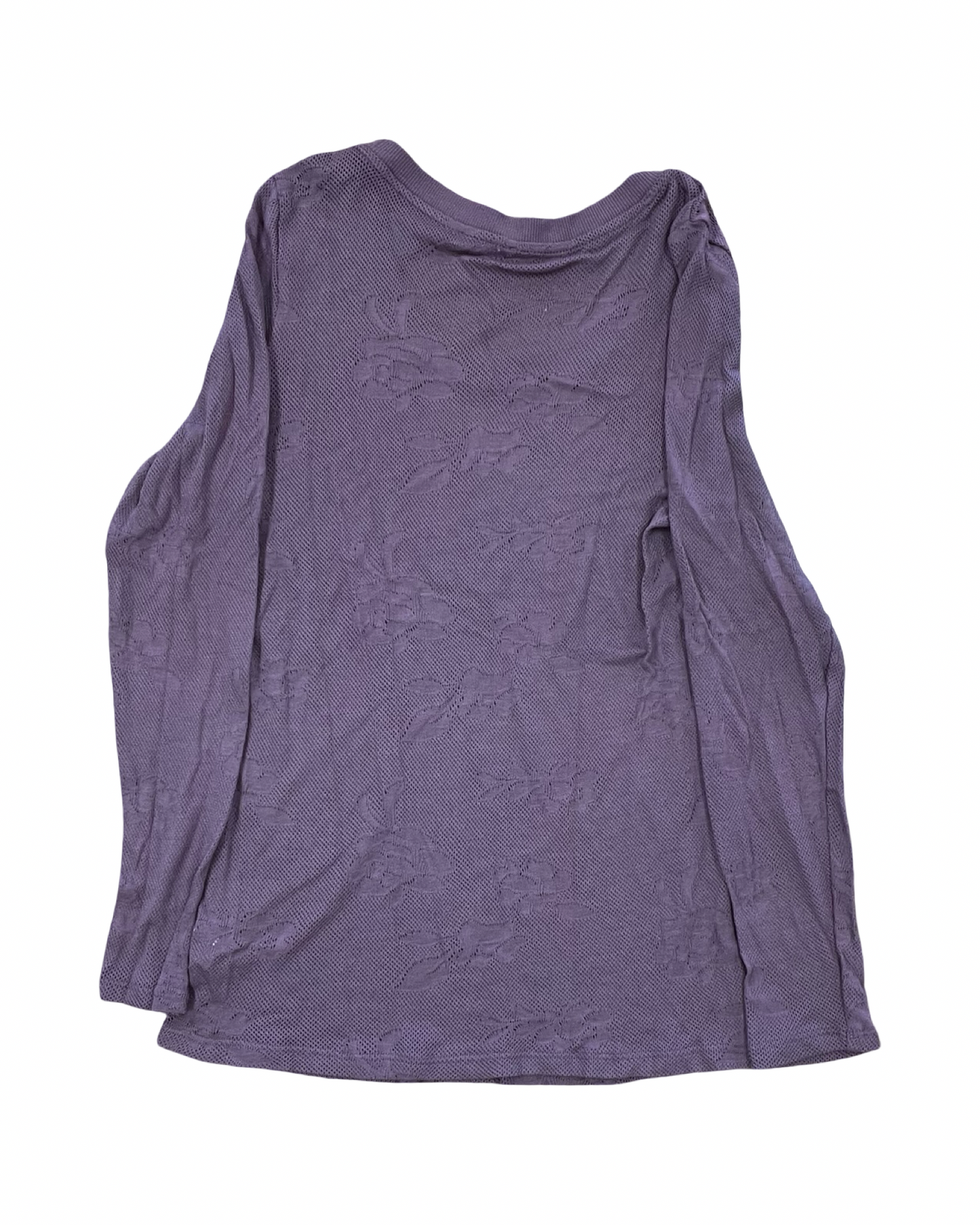 Top Ls By Maurices In Purple, Size:L