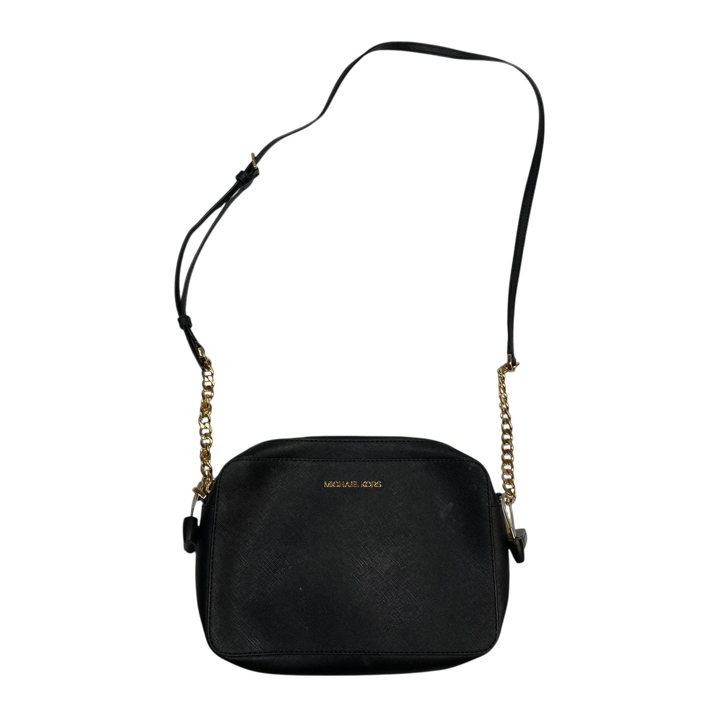 Crossbody Designer By Michael Kors In Black, Size:Small