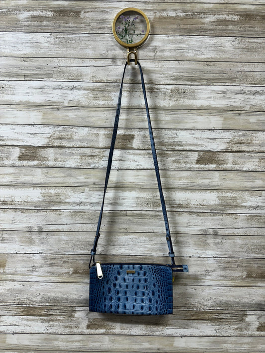 Crossbody Designer By Brahmin In Blue, Size:Small