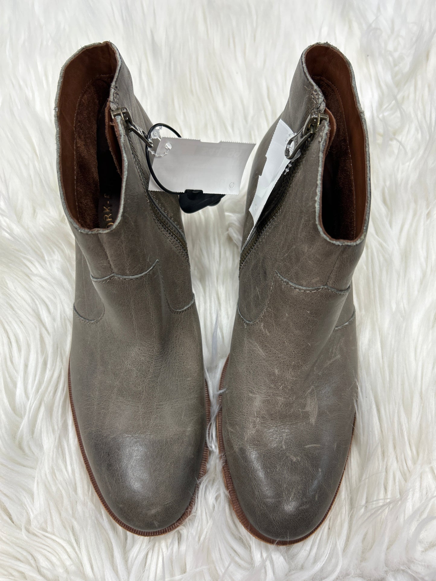 Boots Ankle Heels By Kork Ease In Brown, Size:8