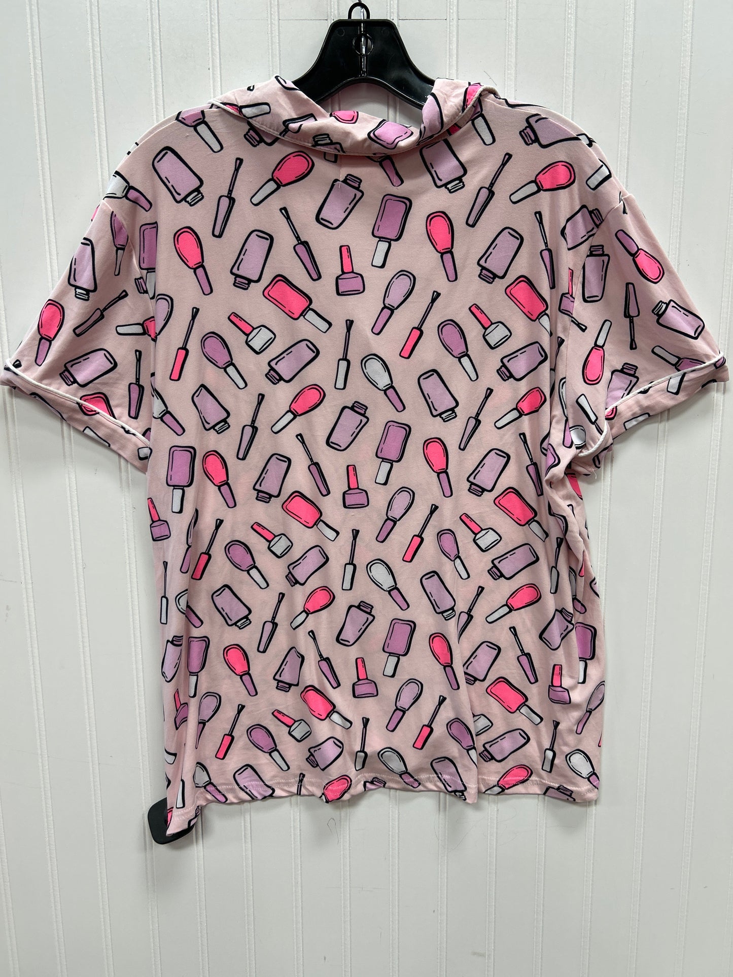 Pajamas 2Pc By Clothes Mentor In Pink, Size:L