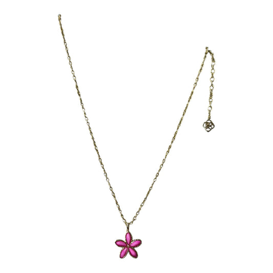 Necklace Pendant By Kendra Scott In Gold