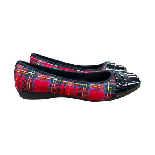 Shoes Flats By Anne Klein In Red, Size:8.5
