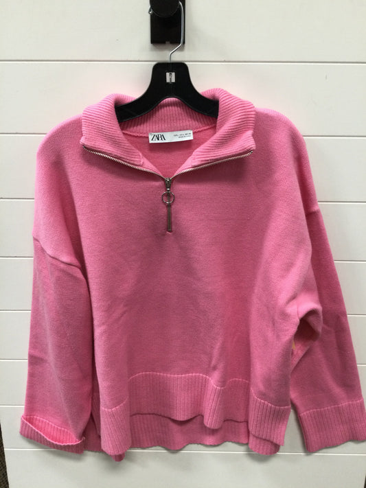 Sweater By Zara In Pink, Size:L