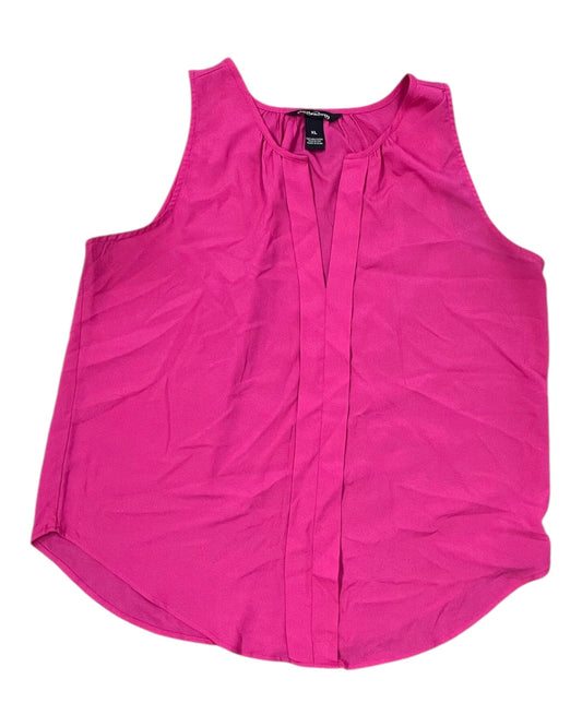 Top Sleeveless By Clothes Mentor In Pink, Size:Xl