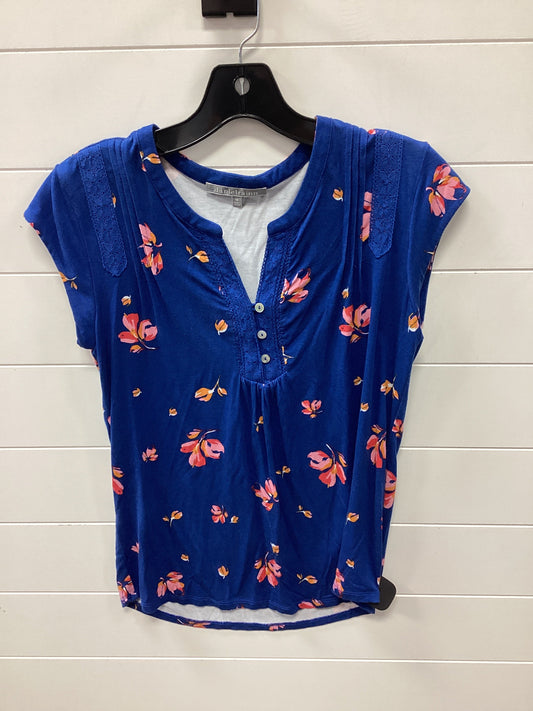 Top Ss By Daniel Rainn In Blue, Size:Xs