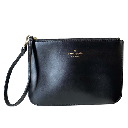 Wristlet Designer By Kate Spade In Black, Size:Medium