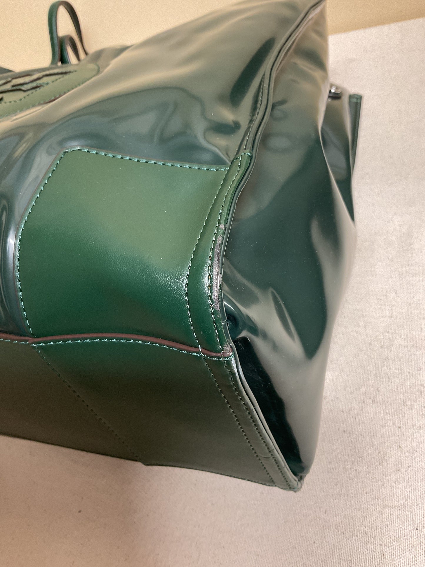 Tote Designer By Tory Burch In Green, Size:Large